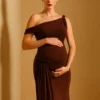1459-2 The Aria Asymmetry Luxury Dress