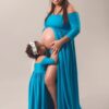 Maternity parent-child dress