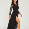 High Waisted Prom Dress