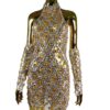 95d46578-2eb4-4d20-b326-f25909f861b9.jpg The Isabella Luxe Rhinestone Plaid Mini Dress