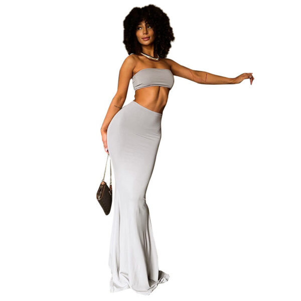 European & American Leisure Grey Pure Color