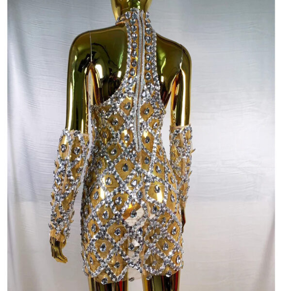 e38a1c9c-66c0-49d1-8aa8-5bd7e43cfa27.jpg The Isabella Luxe Rhinestone Plaid Mini Dress