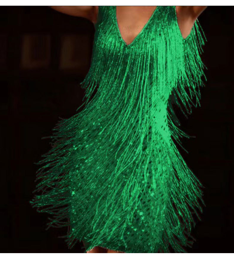 Karla Tassel Elegant Deep V Camisole